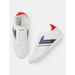 U.S. Polo Assn. Men Round Toe Lace-Ups Sneakers