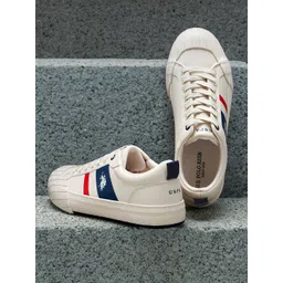 U.S. Polo Assn. Men Striped Lace-Ups Sneakers