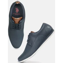 U.S. Polo Assn. Men Textured PU Sneakers