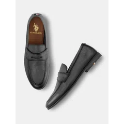 U.S. Polo Assn. Men Valox Leather Slip-On Sneakers