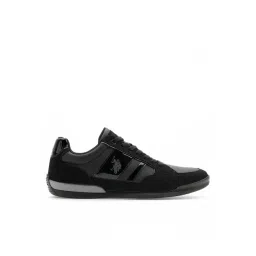 U.S. Polo Assn. Men's Black Casual Sneakers