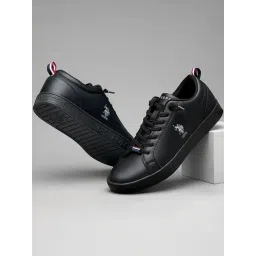 U.S. Polo Assn. Men's Black Casual Sneakers