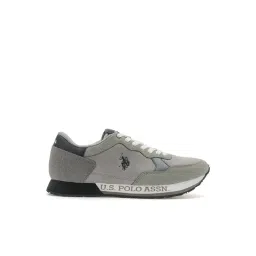 U.S. Polo Assn. Men's CASPIAN 2.0 Grey Sneakers
