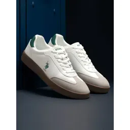 U.S. Polo Assn. Men's COBA2.0 Off White Sneakers