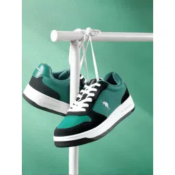 U.S. Polo Assn. Men's Green Casual Sneakers