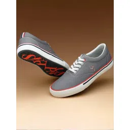 U.S. Polo Assn. Men's Grey Casual Sneakers