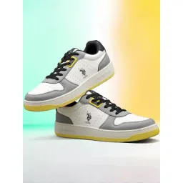 U.S. Polo Assn. Men's Grey Casual Sneakers