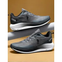 U.S. Polo Assn. Men's Grey Running Shoes