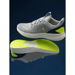 U.S. Polo Assn. Men's Grey Running Shoes