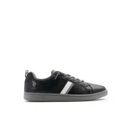 U.S. Polo Assn. Men's LENNART Black Casual Sneakers