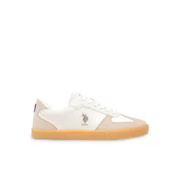 U.S. Polo Assn. Men's OBERON Beige Casual Sneakers