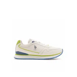 U.S. Polo Assn. Men's Off White Casual Sneakers