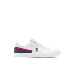 U.S. Polo Assn. Men's Off White Casual Sneakers