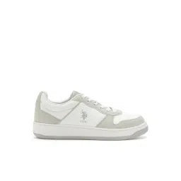 U.S. Polo Assn. Men's Off White Casual Sneakers