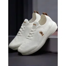 U.S. Polo Assn. Men's Off White Running Shoes