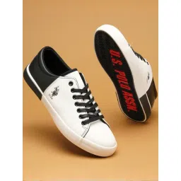 U.S. Polo Assn. Men's Puetro White Sneakers