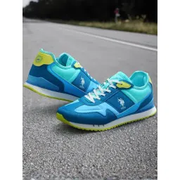 U.S. Polo Assn. Men's Royal Blue Casual Sneakers