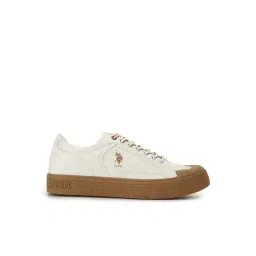 U.S. Polo Assn. Men's RUBEN 2.0 Off White Sneakers