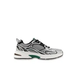 U.S. Polo Assn. Men's Silver SANTIAGO Sneakers