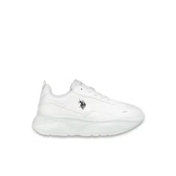U.S. Polo Assn. Men's STACE Off White Sneakers