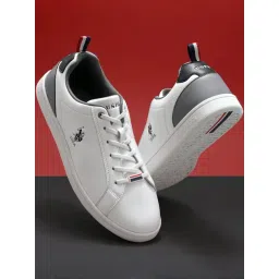 U.S. Polo Assn. Men's STEFAN 2.0 White Casual Sneakers