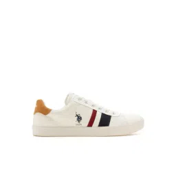 U.S. Polo Assn. Men's White Casual Sneakers