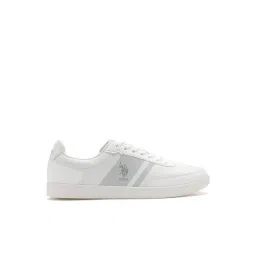 U.S. Polo Assn. Men's White Casual Sneakers