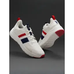 U.S. Polo Assn. Men's White Running Shoes
