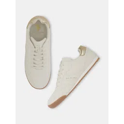 U.S. Polo Assn. Women Colourblocked Lace-Ups Sneakers