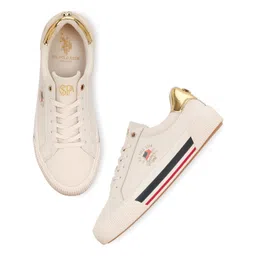U.S. Polo Assn. Women Colourblocked Sneakers