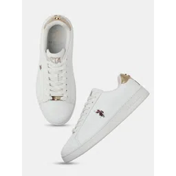 U.S. Polo Assn. Women White Everyday Sneakers