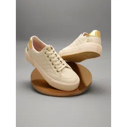 U.S. Polo Assn. Women Women Textured PU Sneakers