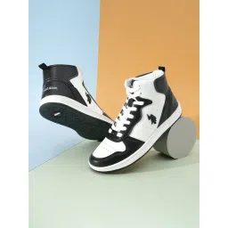 U.S. Polo Assn. Women's Black Ankle High Sneakers