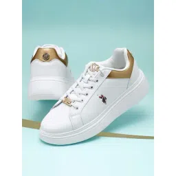 U.S. Polo Assn. Women's ELSIE 2.0 Off White Casual Sneakers