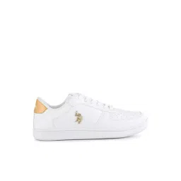 U.S. Polo Assn. Women's NYRA 2.0 White Sneakers
