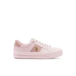 U.S. Polo Assn. Women's Pink Sneakers