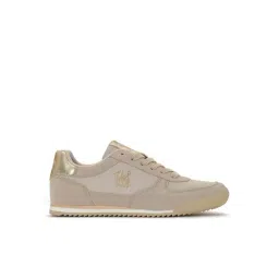 U.S.Polo Assn. Women EDUARDA Beige Sneakers