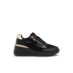 U.S.Polo Assn. Women's LIORA Black Sneakers