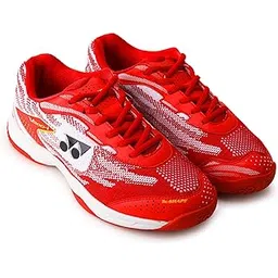 V200-i Badminton Shoes | Made in India | Ideal for Badminton,Squash,Table Tennis,Volleyball | Non-Marking Sole | TRU Cushion | Ergo Shape | Hexagrip |