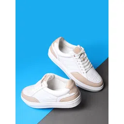 V8 by Ruosh Men Colourblocked Lace-Ups Sneakers