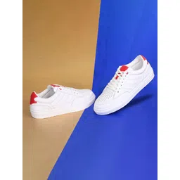 V8 by Ruosh Men Round Toe Lace-Up Sneakers