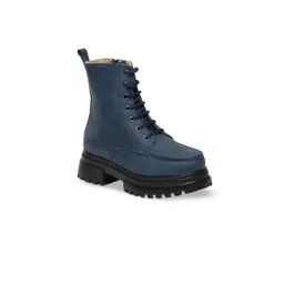 VALIOSAA Women Mid Top Platform Heeled Chunky Boots