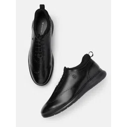 Van Heusen Men Leather Sneakers