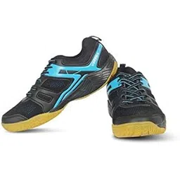 Vector X CS-2060 Court Shoes for Men's (Black-AsterBlue)
