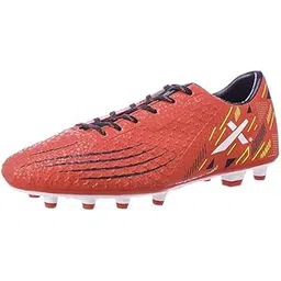 Vector X Flyer 2.0 Football Shoe/Studs, Double Colored TPU Sole, Padded Footbed, Premoulded Heel Shoe for Men