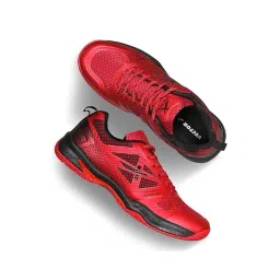 Vector X Men's Red Indoor Court Shoes