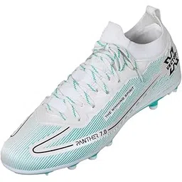 Vector X Panther 7.0 Men’s Football Boots – Synthetic PU Upper, TPU Studded Outsole & Cushioned EVA Collar-10 UK