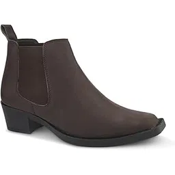 Vegan Leather Chelsea Boots for Men | Height Increasing Office Boot