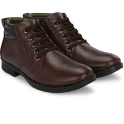 Vellinto ALEXANDER Casual Boots For Men ll Synthetic Leather Boots For Men Boots For Men