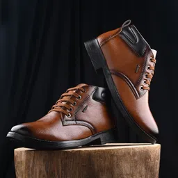 Vellinto ALEXANDER Casual Boots For Men ll Synthetic Leather Casuals For Men Boots For Men